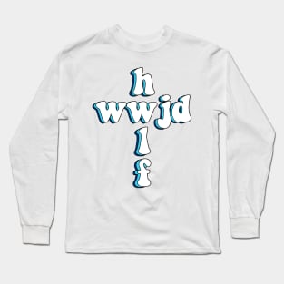 hwlf x wwjd Long Sleeve T-Shirt